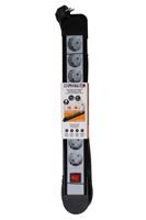 Relectric stekkerdoos 1,5 mtr 8-voudig 3x1,5mm - RELEC492268 RELEC492268 - thumbnail