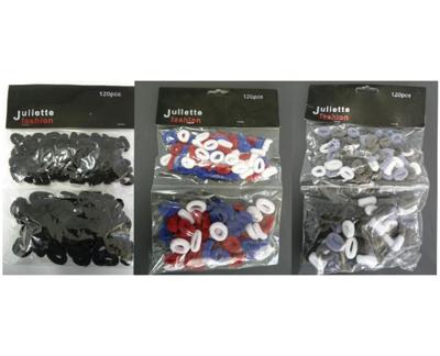 Haarelastiekjes zak a 120stuks assorti Haarelastiekjes zak a 120stuks assorti