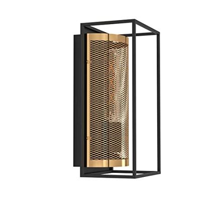 Eglo Landelijke wandlampNohales zwart met goud - 43789