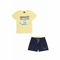 Sportoutfit voor kinderen Champion Essentials Geel - Maat: 7-8 jaar - thumbnail