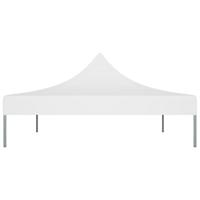 VidaXL Partytentdak 270 g/m² 4x3 m wit - thumbnail