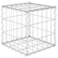 VidaXL Gabion plantenbak verhoogd kubus 30x30x30 cm staaldraad - thumbnail