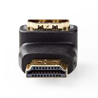 Nedis HDMI-Adapter | HDMI | HDMI Female | 90° Gehoekt | 1 stuks - CVGB34901BK CVGB34901BK - thumbnail