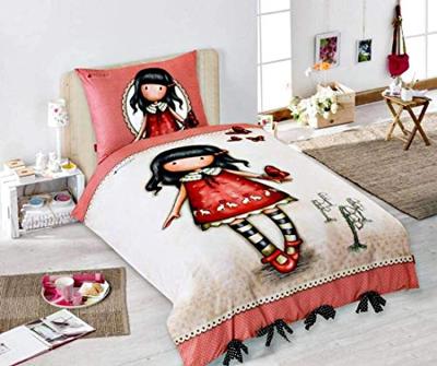 Santoro London Gorjuss Butterfly - Dekbedovertrek - Eenpersoons - 140 x 200 cm - Multi