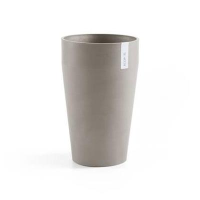Ecopots Sankara Bloempot Ø 35 cm - Taupe Ecopots Sankara Bloempot Ø 35 cm - Taupe