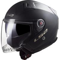 LS2 jethelm "of603 infinity ii" helmet of603 infi. ii solid xl matt black - thumbnail