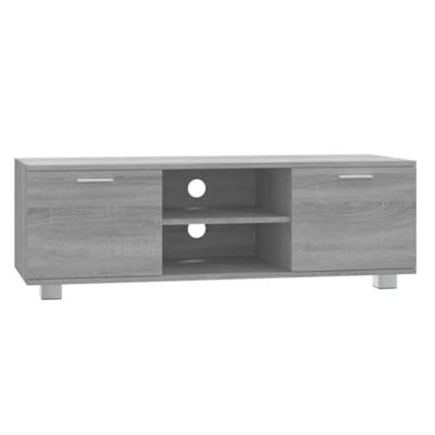 Tv-meubel 120x40,5x35 cm bewerkt hout grijs sonoma eikenkleurig