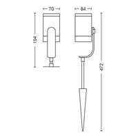 Focus Philips limbali Zwart GU10 (3 Stuks) - thumbnail