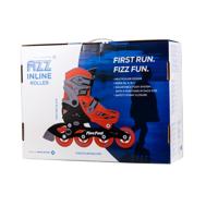 Street Surfing Fizz Fast Inline Skates M 35-38 Rood/Zwart - thumbnail