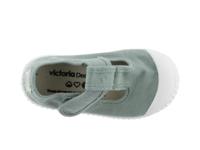 Ballerina's voor kinderen Mercedes Lona Tintada VICTORIA® saliegroen - thumbnail