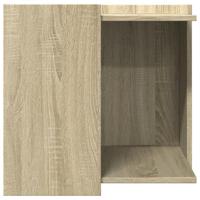 VidaXL Kattenbakkast 53x53x51 cm bewerkt hout sonoma eikenkleurig - thumbnail