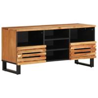 Tv-meubel 100x34x46 cm massief acaciahout - thumbnail