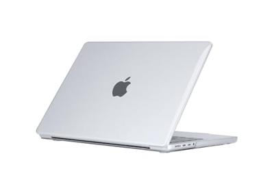 Lunso MacBook Pro 16 inch (2021-2026) cover hoes - case - Glanzend Transparant Lunso MacBook Pro 16 inch (2021-2026) cover hoes - case - Glanzend Transparant