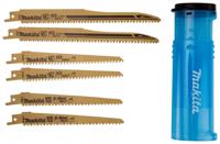 Makita reciprozaagbladenset - 6-delig - hout/spijker - B-44432 - thumbnail
