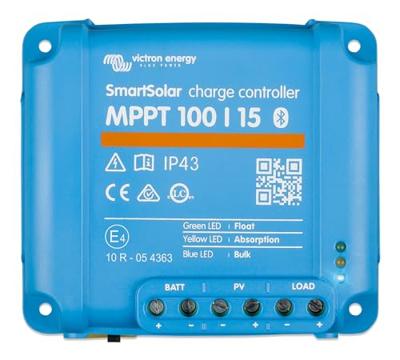 Victron Energy SCC110015060R Laadregelaar voor zonne-energie MPPT 12 V, 24 V 15 A