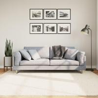 Vloerkleed OVIEDO laagpolig 200x200 cm beige - thumbnail