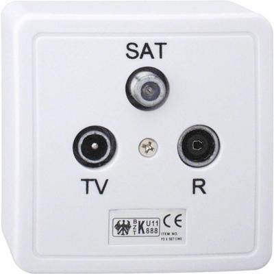 REV 0500439551 Aansluitdoos voor satellietschotel Compleet 1 stuk(s)