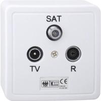 REV 0500439551 Aansluitdoos voor satellietschotel Compleet 1 stuk(s) - thumbnail