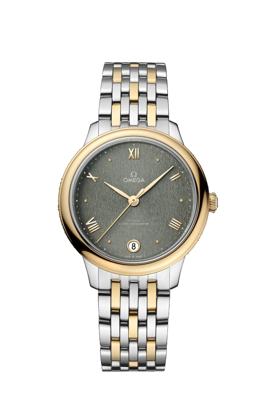 Horlogeband Omega 020DBZ015105 / 43420342010001 / De Ville Staal Bi-Color