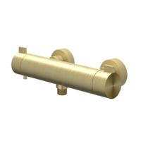 Douchethermostaatkraan IVY Tribe Opbouw Cooltouch RVS316 Geborsteld Mat Goud PVD - thumbnail