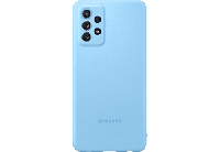 Silicone Cover EF-PA725 - Achterzijde behuizing voor mobiele telefoon - silicone - blauw - voor Galaxy A72 - thumbnail