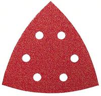 Bosch Accessories 2609256A60 Deltaschuurpapierset Met klittenband, Geperforeerd Korrelgrootte (num) 60, 120, 240 Hoekmaat 105 mm 1 set(s) - thumbnail