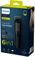 Philips MULTIGROOM Series 3000 MG3711/15 scheer-, knip- en trimapparaat Zwart Nikkel-Metaalhydride (NiMH) - thumbnail