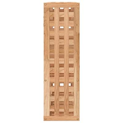 Wandschap 49x15x49 cm massief walnotenhout Wandschap 49x15x49 cm massief walnotenhout