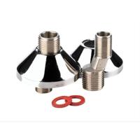 Best Design Best-Design Paar S-Koppeling 1/2&apos;&apos; x 3/4&apos;&apos; Chroom - thumbnail