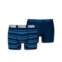 Puma Boxershorts Everyday Heritage Stripe 2-pack Denim-XL - thumbnail