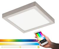 Eglo OpbouwlampFueva-C Square 30cm nikkel mat - 96681 - thumbnail