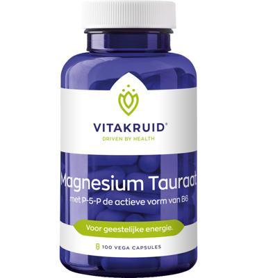Vitakruid Magnesium Tauraat met Vitamine B6 (P-5-P) 90 Vitakruid Magnesium Tauraat met Vitamine B6 (P-5-P) 90