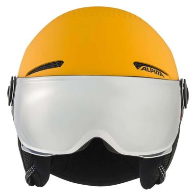 Alpina Zupo Vizier Q-Lite Burned-Yellow winterhelm. Mat 51-55