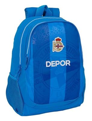 Schoolrugzak R. C. Deportivo de La Coruña Blauw 32 x 44 x 16 cm