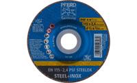 PFERD TOOLS PSF STEELOX 61740326 Doorslijpschijf gebogen 115 mm 25 stuk(s) RVS, Staal - thumbnail
