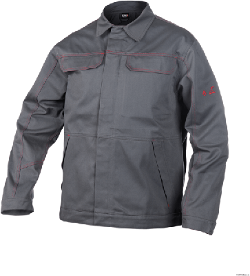 DASSY vlamvertragende werkvest montana zwart m