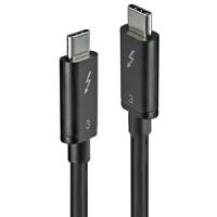 Lindy 41555 Thunderbolt 3 40Gbit 60W USB Type-C 0.5m - thumbnail