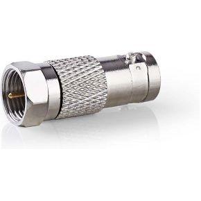 Nedis Satelliet- en Antenne-Adapter | F-Male naar IEC Female | 1 stuks - CSGB41952ME CSGB41952ME