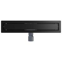 2 in 1 Doucheafvoer Zwart 50 cm Roestvrij staal 304 - thumbnail