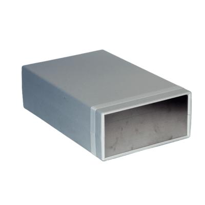 Hammond Electronics 1598GSGY Instrumentbehuizing 250 x 160 x 76 ABS Grijs 1 stuk(s)