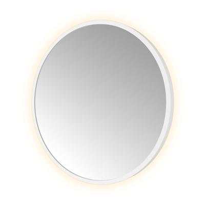 Hotbath &More Mirrors Round LED Badkamerspiegel - Rond - 40 cm - Mat Wit