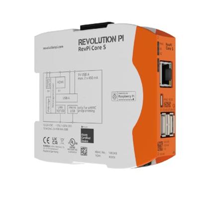 Revolution Pi by Kunbus RevPi Core S 32 GB PR100361 PLC-aansturingsmodule 24 V/DC Revolution Pi by Kunbus RevPi Core S 32 GB PR100361 PLC-aansturingsmodule 24 V/DC