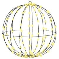 Bal met 160 LED Warmwit 50 cm Metaal - thumbnail
