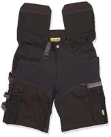 Blåkläder Short met stretch en spijkerzakken 15981343 | Zwart | Maat 64 - 7330509763780 - thumbnail