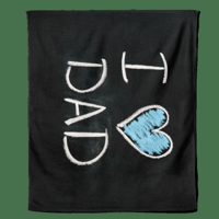 Fleecedeken Vaderdag - I Love Dad - Pillow Buddies - thumbnail