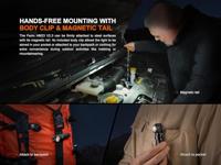 Fenix Light HM23 V2.0 Hoofdlamp LED werkt op batterijen - thumbnail