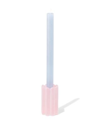 HEMA Kandelaar 5.8x10cm glas opaque (roze)