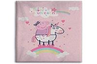 Peppa Pig Fleece deken , 100x140cm - thumbnail