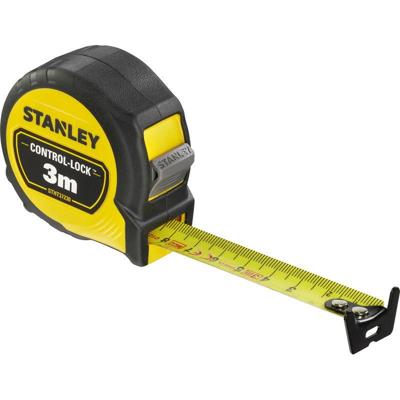 Rolbandmaat control lock 3m Stanley - Stanley