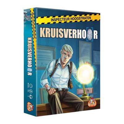 White Goblin Games Inspecteur hoogstraten kruisverhoor - bordspel